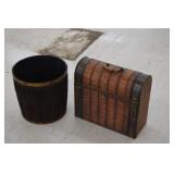 Bamboo Storage Bin & Basket