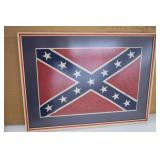 Framed Confederate Flag w/ Signatures