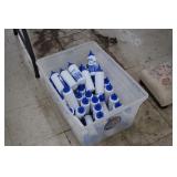 Tote of Blue Marking Chalk