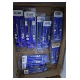 Assortment of Champion drill bits & Threaders