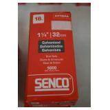 4-Boxes of Senco Galvanized 1 1/4 Trim Nails