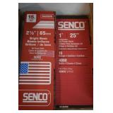 2-Boxes of Senco 2 1/2 & 1" Trim Nails