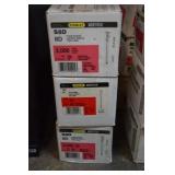 3-Boxes of Bostitch 2 1/2" Plain Shank Nails