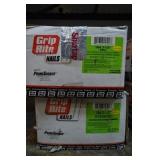 2-Boxes of Grip Rite Galvanized 16D Finish Nails