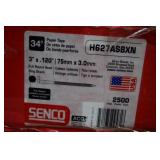 4-Boxes of Senco 3" Ring Shank Nails