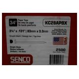 3-Boxes of Senco 3 1/4" Nails