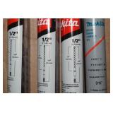 4- Makitia Masonry Spline Bits