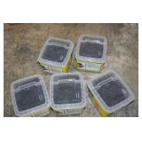 5 Tubs of Trim Screws