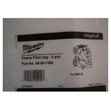 Milwaukee Fleece Filter Bags
