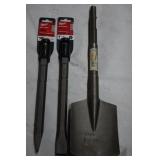 Milwaukee Chisel / Bull Point / Clay Spade