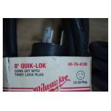 Milwaukee Quick Lock Cords