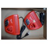 Milwaukee M12 Battery Chargers