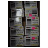 10 Boxes of Galvanized Staples