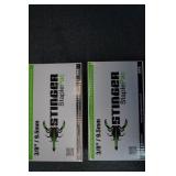 2 Boxes of Stinger Staple Pac