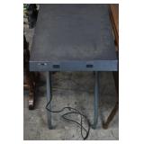Kenco Metal Table w / Elec Outlets