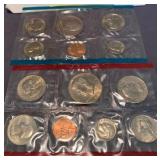 2 1980 US Mint Uncirculated sets