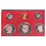 1980 US Proof display