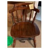 side chair with damaged legs