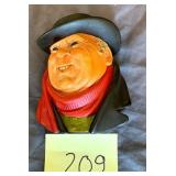 Bossons Heads Chalkware