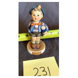 Hummel Boy with pig in a basket