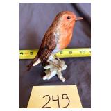 Hummel large red colored bird