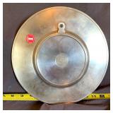Pewter disdplay plate