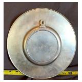 Pewter display plate