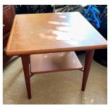 Modern table with undershelf