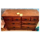 Dresser with six drawers