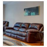 VERY FINE LEATHER SOFA