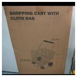 Shopping Cart with Cloth Bag