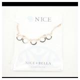Nice & Bella Necklace with Circular Accents