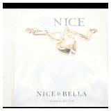 Nice & Bella Heart Charm Necklace