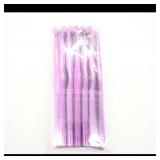 Set of Purple Aluminum Crochet Hooks