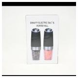 Gravity Electric Salt & Pepper Mill Set