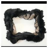 Black Faux Fur Headband