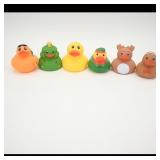 Holiday Themed Rubber Duck Set