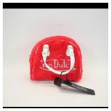 Von Dutch Red Furry Handbag