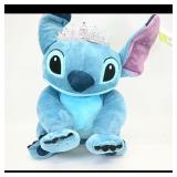 Stitch Plush Toy with Tiara