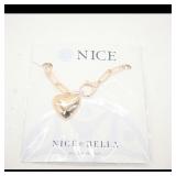 Nice & Bella Heart Pendant Necklace