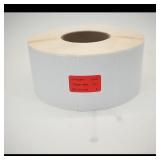 Roll of Blank Adhesive Labels 3 1/2x5'