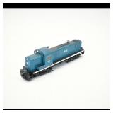 Blue Diesel Locomotive Model Train