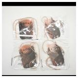 Set of 4 Animal-Themed Hanging Ornaments