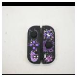 Custom Purple Joy-Con Controllers
