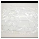 White Plastic Paint Palette