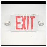 Emergency Exit Sign with Lights