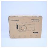 SOPYOU Aurora P5 1080P Full HD WiFi Projector