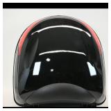 Motorcycle Top Case ï¿½ Black with Red Accents