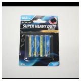 E-Circuit AAA Super Heavy Duty Batteries 8-Pack