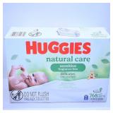 Huggies Natural Care Sensitive Wipes, 768 Count